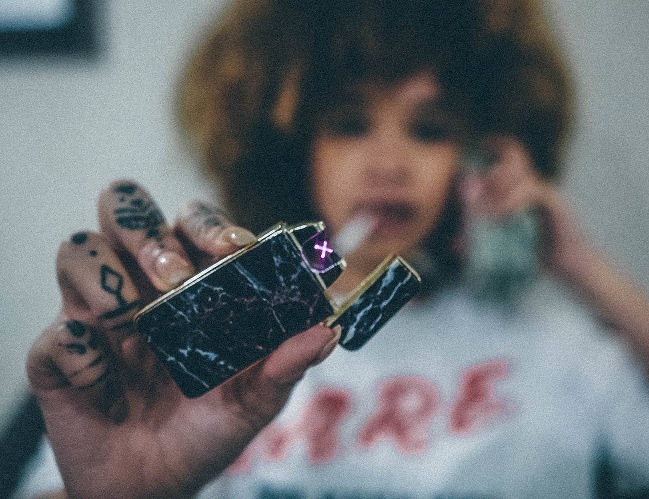 industrial design，Gadgets，originality，flame，Electric heating，lighter，plasmatic，USB charging，